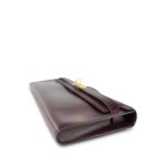 Kelly Cut Clutch Plum Box Gold Plated L Square Stamp - Image 10