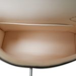 Mini Kelly Sellier II Tri-Color Horseshoe (HSS) Nata/Gris Meyer/Chai Epsom Palladium Plated U Stamp - Image 8