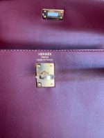 Kelly Sellier 25 Rouge H Veau Sombrero Gold Plated A Stamp - Image 24