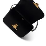 Celine Triomph Black Shiny Calfskin Gold Hardware - Image 12