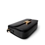 Celine Triomph Black Shiny Calfskin Gold Hardware - Image 8