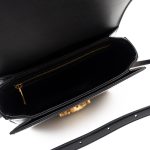 Celine Triomph Teen Black Shiny Calfskin Bag - Image 9