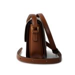 Celine Teen Triomphe Bag Canvas and Calfskin White - Image 14