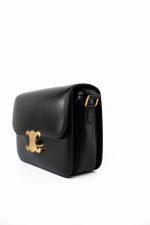 Celine Triomph Black Shiny Calfskin Bag - Image 13