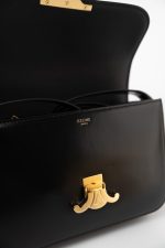 Celine Triomph Black Shiny Calfskin Bag - Image 15