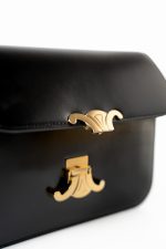 Celine Triomph Black Shiny Calfskin Bag - Image 19