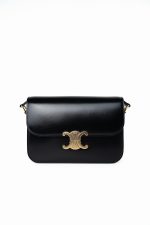 Celine Triomph Black Shiny Calfskin Bag - Image 2