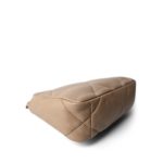 21S Dark Beige Lambskin Quilted 19 Flap Small Mixed Hardware - Image 10