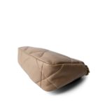 21S Dark Beige Lambskin Quilted 19 Flap Small Mixed Hardware - Image 8