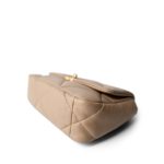 21S Dark Beige Lambskin Quilted 19 Flap Small Mixed Hardware - Image 6
