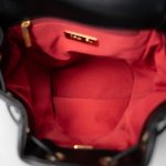 24C Black Lambskin Quilted 19 Flap Backpack Mixed Hardware - Image 12