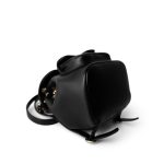 24P Duma Backpack Small Black Light Gold Hardware - Image 8