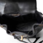 Chanel Vintage Black Leather Duma Backpack GHW - Image 7