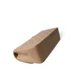 Diana Flap Beige Lambskin Quilted Medium Gold Hardware - Image 11