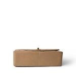 Diana Flap Beige Lambskin Quilted Medium Gold Hardware - Image 12
