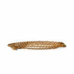 Gold Quilted Double CC Belt - Image 2