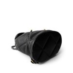 24C Black Lambskin Quilted 19 Flap Backpack Mixed Hardware - Image 7