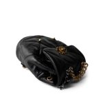 24C Black Lambskin Quilted 19 Flap Backpack Mixed Hardware - Image 8