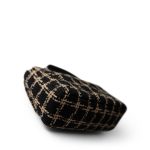 Black and Beige Tweed 19 Flap Small Mixed Hardware - Image 11