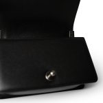 Black Caviar Quilted Le Boy Bag Small Ruthenium Hardware - Image 12