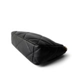 Black Lambskin Quilted 19 Flap Large Aged Gold Hardware - Image 10