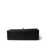 Diana Flap Black Lambskin Quilted Medium Gold Hardware - Image 4