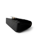 Medium Black Caviar Quilted Classic Flap Gold Hardware - Image 4