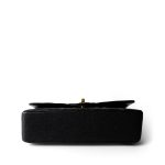 Medium Black Caviar Quilted Classic Flap Gold Hardware - Image 6
