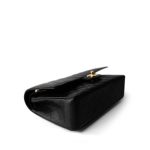 Medium Black Caviar Quilted Classic Flap Gold Hardware - Image 7