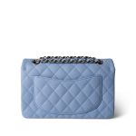 23P Blue Caviar Quilted Classic Flap Small Light Gold Hardware - Image 5