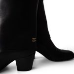 20K CC Black & Brown High Boots (Size 39.5 / 9.5 US) - Image 5
