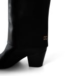 20K CC Black & Brown High Boots (Size 39.5 / 9.5 US) - Image 6