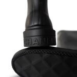 22A Black Caoutchouk CC High Boots 38 / 8 US - Image 5