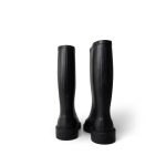 22A Black Caoutchouk CC High Boots 38 / 8 US - Image 4