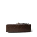 Brown Lambskin Quilted Single Flap Gold Hardware - Image 6