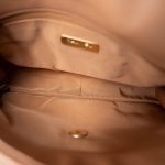 21P Caramel Quilted Large 19 Flap Mixed Hardware - Image 10