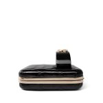 Minaudiere CC Clutch Black w/ Light Gold - Image 8
