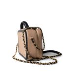CC Filigree Small Vanity Case Beige Black - Image 8