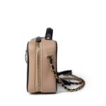 CC Filigree Small Vanity Case Beige Black - Image 2