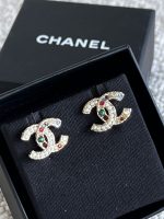Chanel CC Multicolor/Pearly Earrings - Image 3