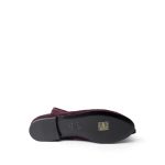 19K CC Suede Ballerina Flats Burgundy 35.5 / 5 - Image 9