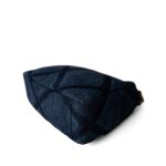 Denim Quilted 19 Flap Small Antique Gold Hardware - Image 6