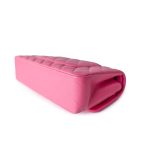 19C Pink Caviar Quilted Classic Flap Medium - Image 11