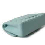 20C Tiffany Blue Caviar Quilted Classic Flap Medium Light Gold Hardware - Image 11