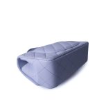 21k Lavender/ Light Purple Lambskin Quilted Mini Top Handle Light Gold Hardware - Image 12