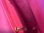 21P Magenta Lambskin Quilted 19 Flap Large Mixed Hardware - Image 12