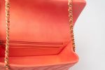 21P Mini Top Handle Orange Ombre Lambskin Quilted Aged Gold Hardware - Image 18