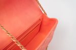 21P Mini Top Handle Orange Ombre Lambskin Quilted Aged Gold Hardware - Image 21