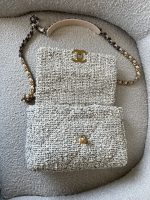 21S Oreo Tweed 19 Flap Small Mixed Hardware - Image 2
