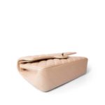21S Pearly Beige Calfskin Quilted Classic Double Flap Light Gold Hardware - Image 11